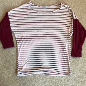 3 quarter length sleeve shirt